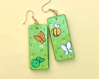 Adventure Time Inspired Dangle Earrings Jewelry