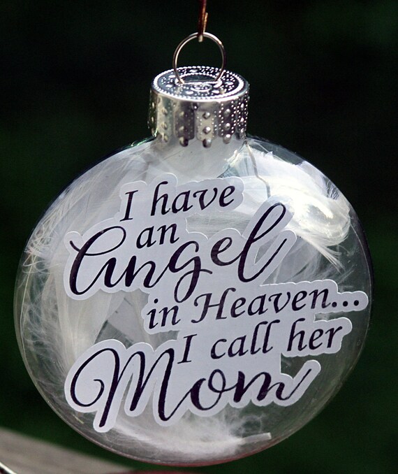 i have an angel in heaven i call him dad ornament