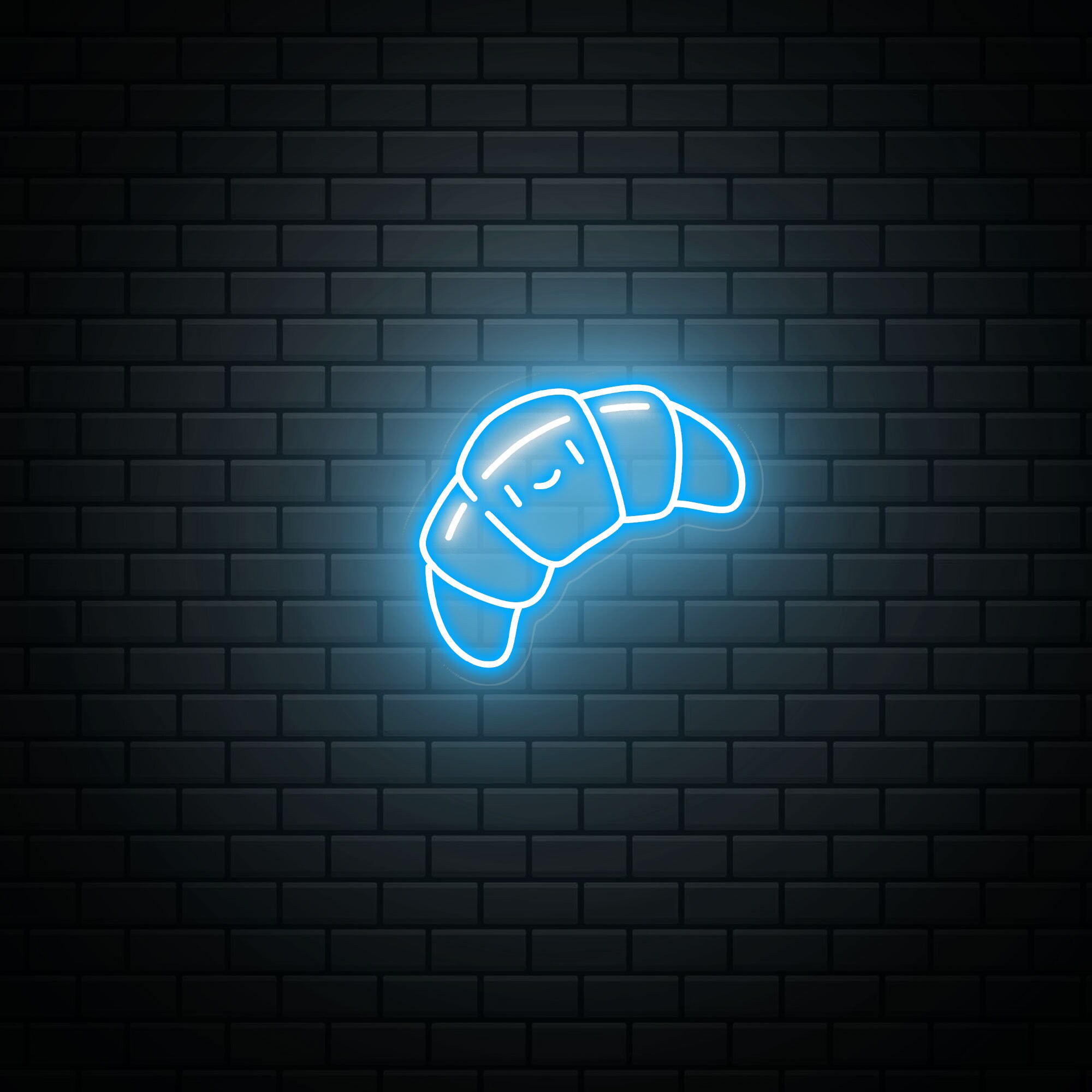 Croissant Neon Sign, Bakery Led Sign USB Sign for Backery Coffee Shop ...