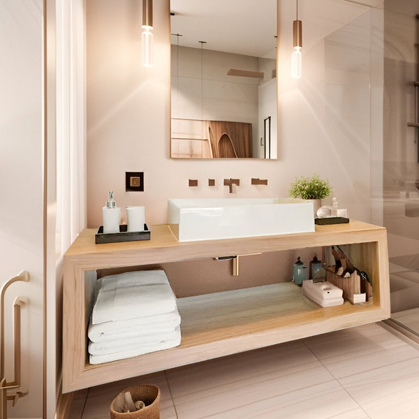 Bathroom Sink Vanity - Etsy