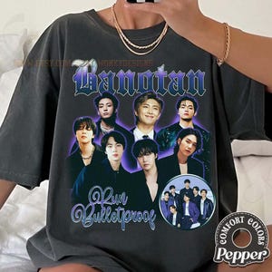 Bts Shirt Run Bulletproof - Etsy