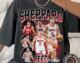 Camiseta Comfort Colors Reed Sheppard Jugador de baloncesto MVP Slam Dunk Merchandising Bootleg Vintage Classic Graphic Tee Sudadera unisex Regalo
