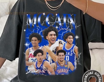 Camiseta vintage Comfort Colors Jared McCain, regalo para mujer y hombre, camiseta unisex deportiva