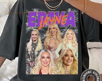 Camiseta Comfort Colors Erika Jayne: Ropa para fans de Bravo Real Housewives of Beverly Hills