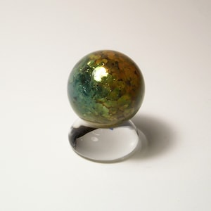 EMBLEM Lampworked Borosilicate Glass Marble
