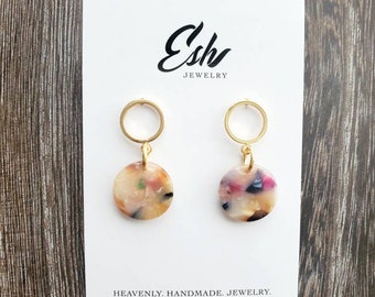 old school figure 8 earrings