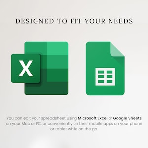 Simple Budget Tracker, Monthly Budget Tracker, Budget Spreadsheet, Budget Template, Financial Spreadsheet, Finance Spreadsheet, Bill Tracker image 8