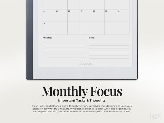 2027 reMarkable Calendar, listing photo 3