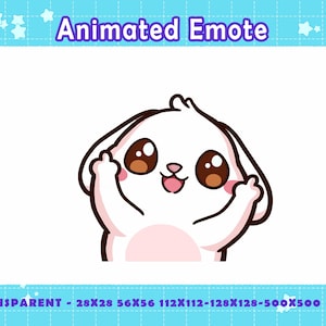 Animated Pedro Dance Bunny Emote: Funny Twitch/Discord Streamer Graphic (GIF Downloadable File)