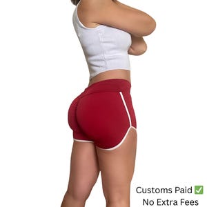 3 Pezzi Pantaloncini Donna A Vita Alta Con Effetto Push Up E Controllo Pancia - Senza Cuciture Per Yoga E Palestra - 3