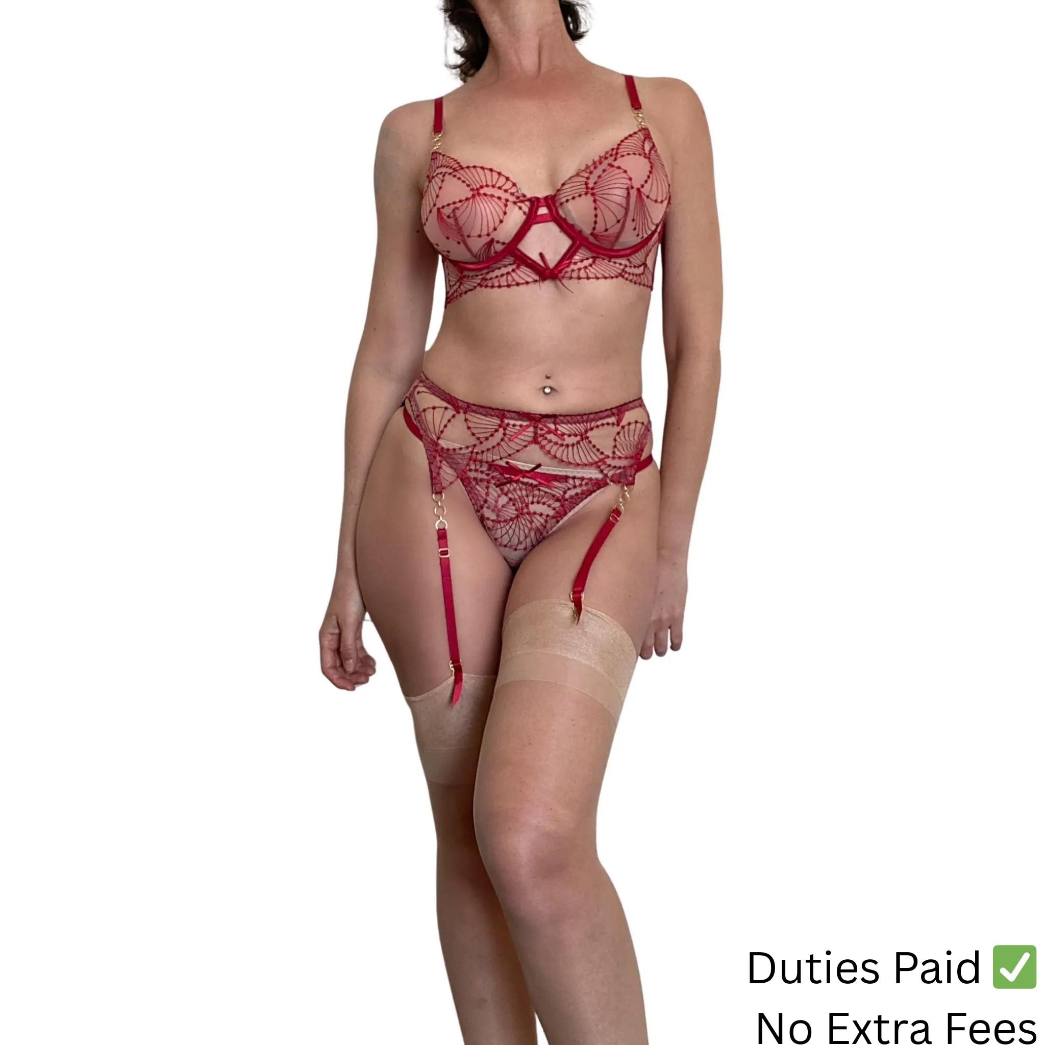garter belt lingerie sets Plaid Garter Belt main image 0