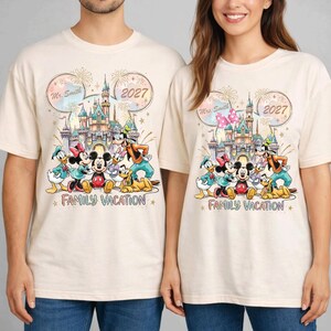Custom Disney Family Vacation Shirt, Disney Trip Shirt, Disney Family ...