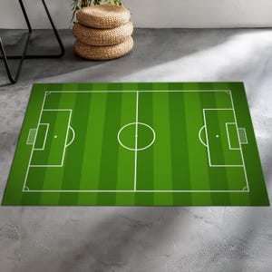 Football Rug, Football Coart Rug, Gift For Him, Sports Rug, Boy Room Rug, Home Decor Rug, Area Rug, Modern Rugs, For Living Rug