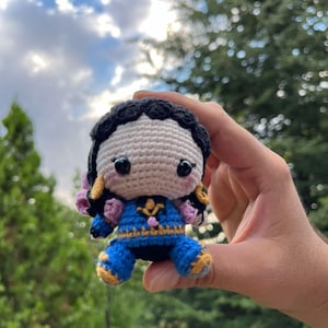 Handgemachte Valorant Reyna Amigurumi Puppe - Gehäkelte Plüsch Inspiriert vom Spiel Charakter - Perfektes Geschenk für Gamer & Sammler