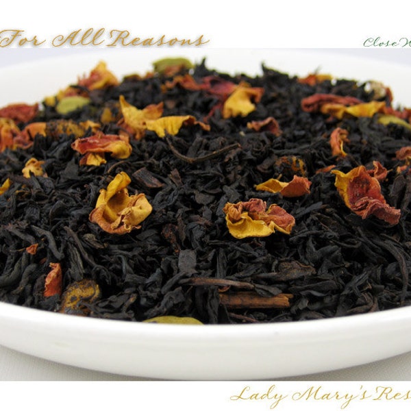 TEA - DOWNTON Inspired - Lady Mary's Reserve - (Specialty Black) - 4oz. Tin