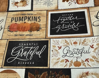 Autumn Grateful Table Runner