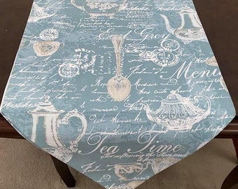 Table Runner - Tea-themed