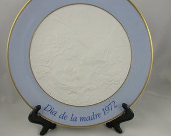 VINTAGE - From Spain - Lladro Mother's Plate