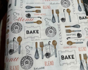 Kitchen Baking-themed Table Runner