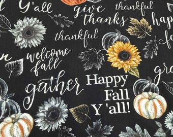 Autumn Grateful Table Topper