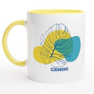 Urocze, estetyczne znaki zodiaku, 11-uncjowe ceramiczne kubki