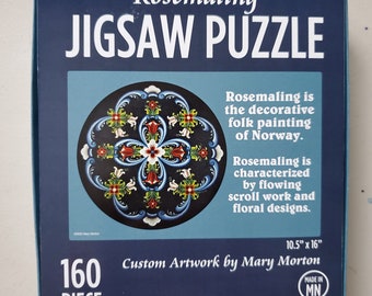 Rosemaled Puzzle