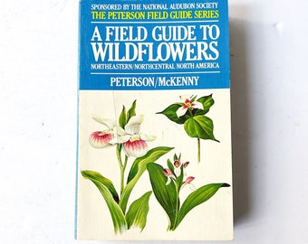 A Field Guide to Wildflowers, vintage paperback book