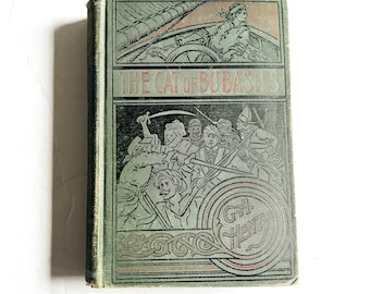 The Cat of Bubastes A Tale of Ancient Egypt by G.A. Hentry, Antique Book