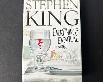 Everything’s Eventual by Stephen King Vintage First Edition Hardcover Book