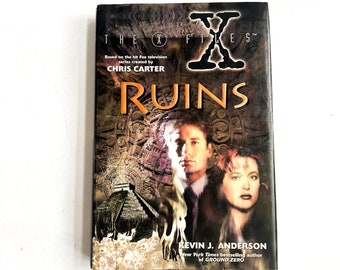 X Files Ruins, Vintage Hardcover Book