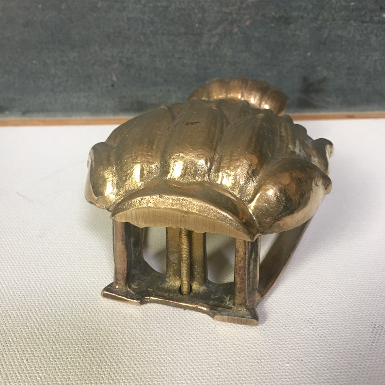 Brass Napkin Holder Vintage Office Decor Vintage Kitchen Decor Pineapple Letter Sorter