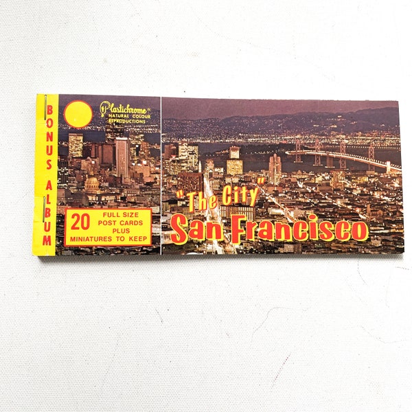 Vintage Mid Century San Francisco postcards