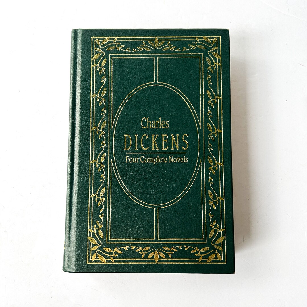 Charles Dickens, Four Complete Novels, Vintage Weathervane Book Etsy