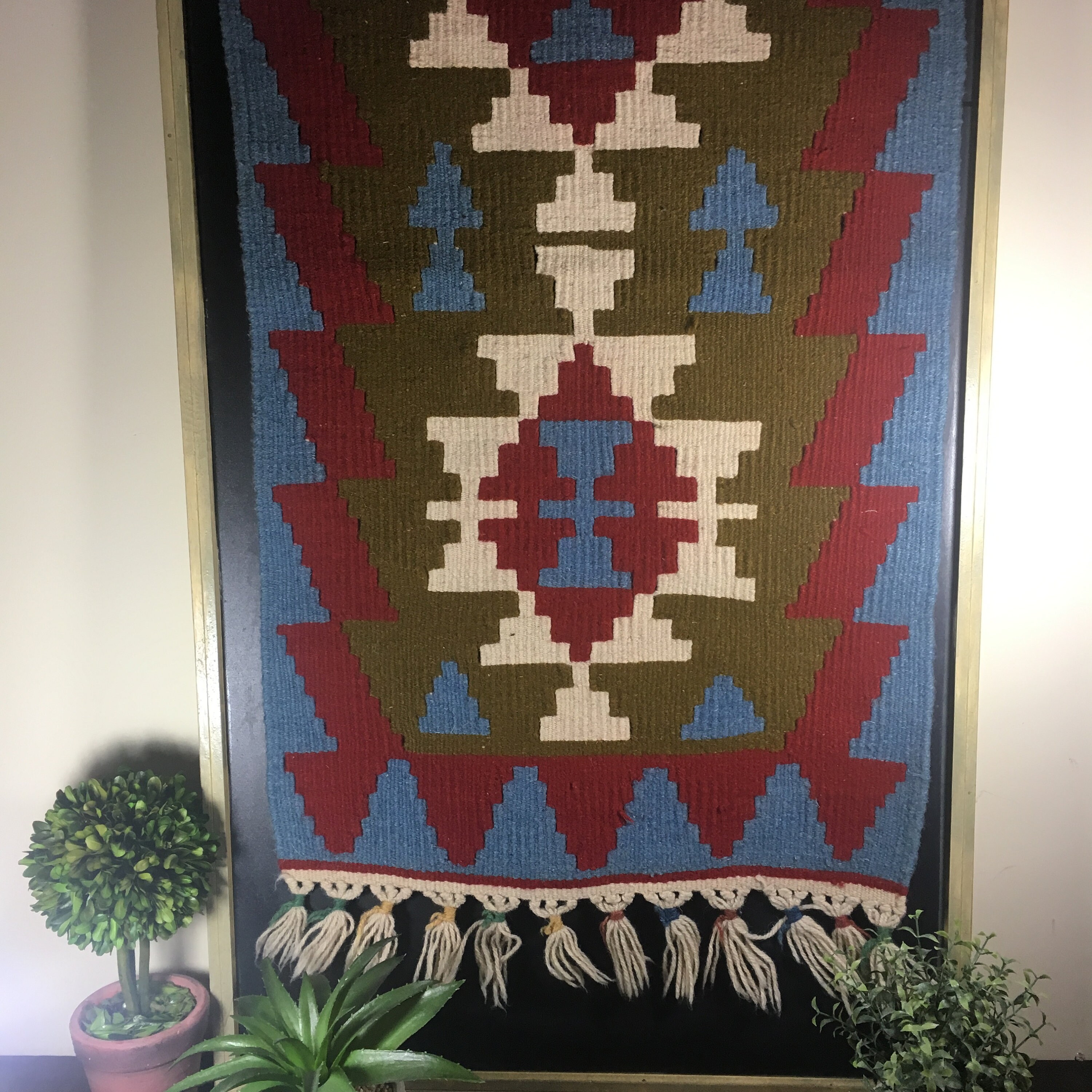 Vintage Kilim Rug Bohemian Style Small Woven Wool Rug | Etsy