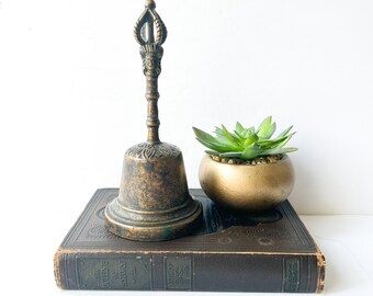 Vintage brass / bronze tone bell