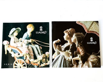 Vintage Lladro Catalogs 1990-1991, collection of 2