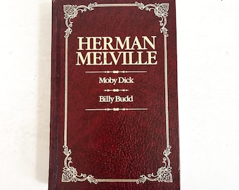 Moby Dick and Billy Budd by Herman Melville vintage book, octopus books edition