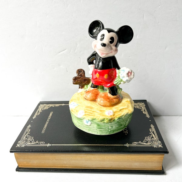 Mickey Mouse Music Box Etsy