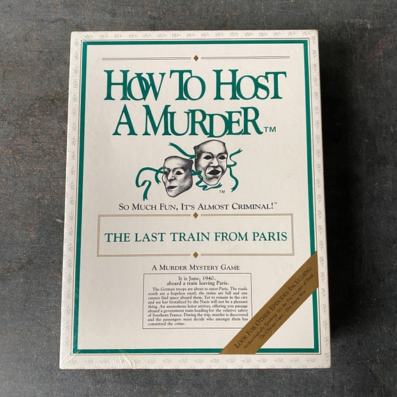 Host Your Own Murder Mystery on the Night Train Game by Talking