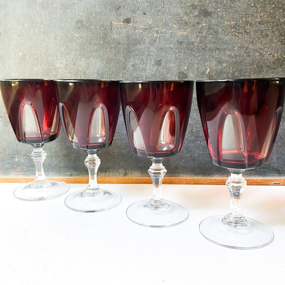 French CDA Crystal Red Wine Glass Goblet Sparkling Wine Champagne Glass  European Luxury Wine Glass