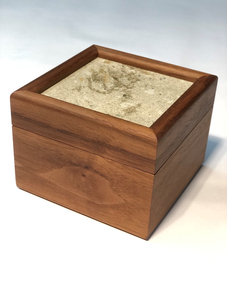 Walnut and Quartz Stash Box image 6