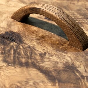 Mahogany Keepsake Box with Gnarled Oak Lid image 8