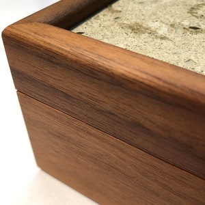 Walnut and Quartz Stash Box image 4