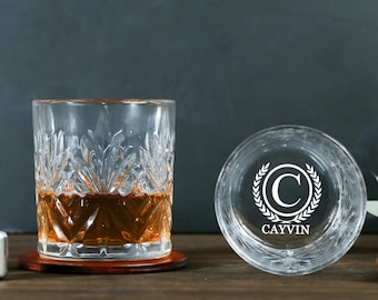Personalizowane szklanki do whisky | Prezent rocznicowy dla męża | Pomysł na prezent dla drużby | Personalizowane prezenty dla niego | Prezent na imprezę Szklanka do whisky