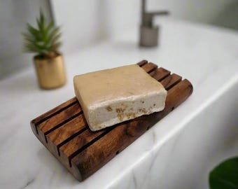 Soap Holder Natural Wood