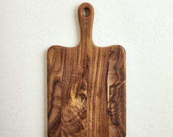 Rectangular Serving Board with Grip Handle