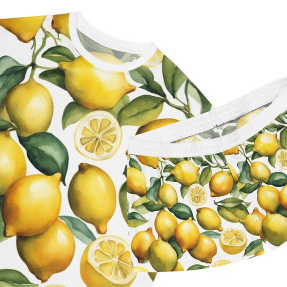 Matching lemon pajamas best sale