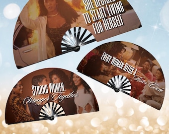 Waiting to Exhale Clack Fan Bundle: 90s Movie Party Favors (Digital Download)