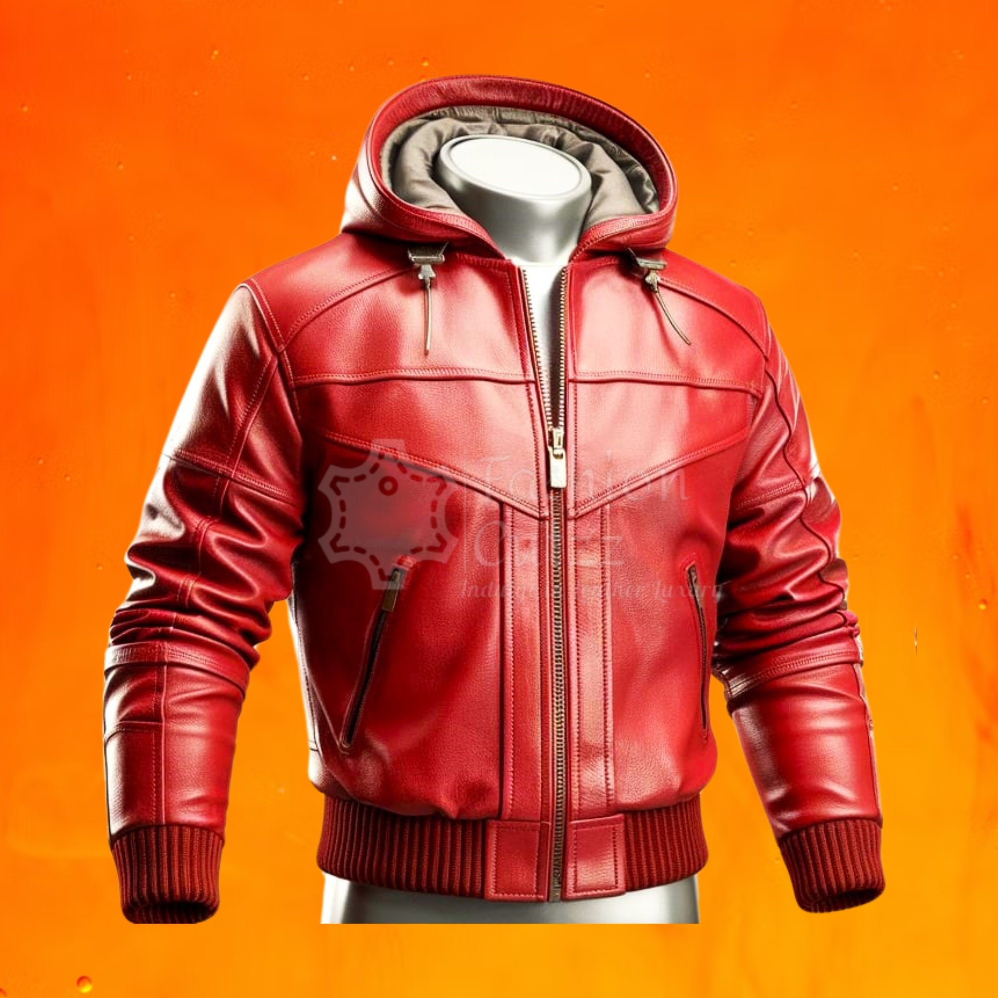 ジャケット・アウター leather hoodie jacket fireman s-l400.jpg