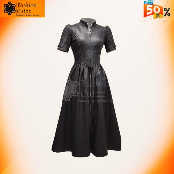 knee length dresses for ladies Knight of Desires Costume Set - Black / XX-SMALL | Adult